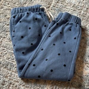 GAP Kids Navy Polka Dot Joggers